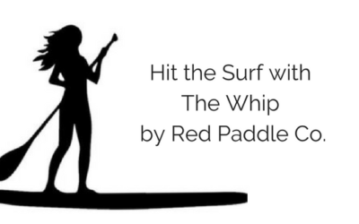 Stand up inflatable paddle board for surfing – Whip by Red Paddle Co.